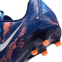 Nike Phantom GX 2 Academy Erling Haaland FG Kinderfußballschuh blau/silber