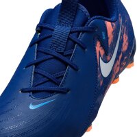 Nike Phantom GX 2 Academy Erling Haaland FG Kinderfußballschuh blau/silber 36,5