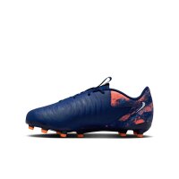 Nike Phantom GX 2 Academy Erling Haaland FG Kinderfußballschuh blau/silber 38,5