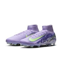 Nike Mercurial Air Zoom Superfly 10 Elite FG Fußballschuh violett/neongrün 40,5