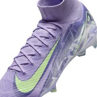 Nike Mercurial Air Zoom Superfly 10 Elite FG Fußballschuh violett/neongrün 44,5