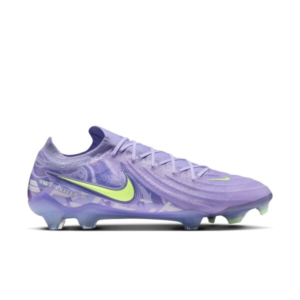 Nike Phantom GX 2 Elite FG Fußballschuh violett/neongrün 42