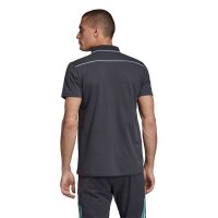 adidas FC Juventus Turin Poloshirt schwarz/türkis