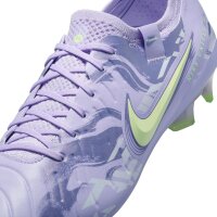 Nike Tiempo Legend 10 Elite FG Fußballschuh violett/neongrün 42,5