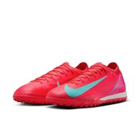 Nike Mercurial Air Zoom Vapor 16 Pro TF Kunstrasenschuh rot/türkis 39