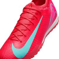 Nike Mercurial Air Zoom Vapor 16 Pro TF Kunstrasenschuh rot/türkis 42,5