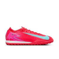 Nike Mercurial Air Zoom Vapor 16 Pro TF Kunstrasenschuh rot/türkis 45