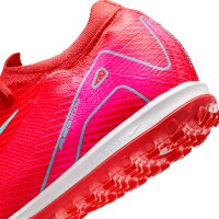 Nike Mercurial Air Zoom Vapor 16 Pro TF Kunstrasenschuh rot/türkis 45