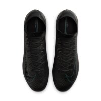 Nike Mercurial Air Zoom Superfly 10 Elite AG Kunstrasenschuh schwarz 44