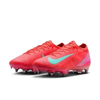 Nike Mercurial Air Zoom Vapor 16 Elite SG Stollenschuh rot/türkis 44