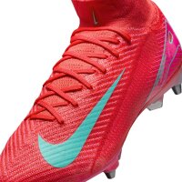 Nike Mercurial Air Zoom Superfly 10 Elite SG Stollenschuh rot/türkis 44,5