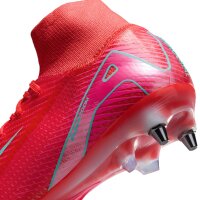 Nike Mercurial Air Zoom Superfly 10 Elite SG Stollenschuh rot/türkis 46