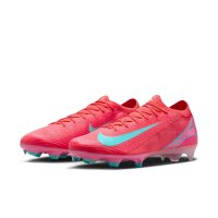 Nike Mercurial Air Zoom Vapor 16 Elite FG Fußballschuh rot/türkis 45