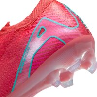 Nike Mercurial Air Zoom Vapor 16 Elite FG Fußballschuh rot/türkis 45