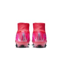 Nike Mercurial Air Zoom Superfly 10 Elite FG Fußballschuh rot/türkis 40