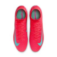 Nike Mercurial Air Zoom Superfly 10 Elite FG Fußballschuh rot/türkis 40
