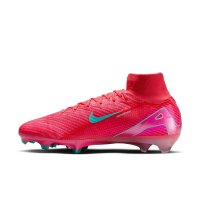 Nike Mercurial Air Zoom Superfly 10 Elite FG Fußballschuh rot/türkis 40