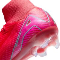 Nike Mercurial Air Zoom Superfly 10 Elite FG Fußballschuh rot/türkis 40