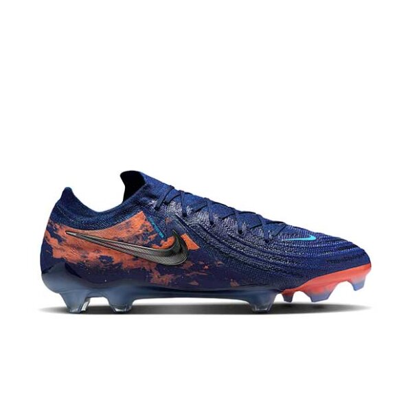 Nike Phantom GX 2 Elite Erling Haaland FG Fußballschuh blau/silber 44