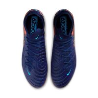 Nike Phantom GX 2 Elite Erling Haaland FG Fußballschuh blau/silber 45