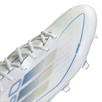 adidas F50 Elite FG Fußballschuh weiß/silber 44