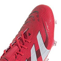 adidas Predator Elite FG Fußballschuh rot/weiß 43 1/3