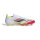 adidas F50 Elite Laceless FG Fußballschuh weiß/rot 44 2/3