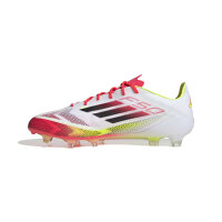 adidas F50 Elite FG Fußballschuh weiß/rot 46