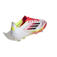 adidas F50 Elite FG Fußballschuh weiß/rot 46