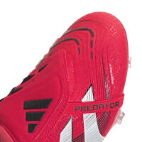 adidas Predator Elite FT FG Fußballschuh rot/weiß 44 2/3