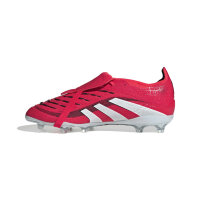 adidas Predator Elite FT FG Kinderfußballschuh rot/weiß 36 2/3