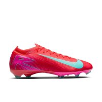 Nike Mercurial Air Zoom Vapor 16 Pro FG Fußballschuh rot/türkis 44