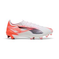 Puma Ultra 5 Ultimate FG/AG Fußballschuh weiß/rot 44