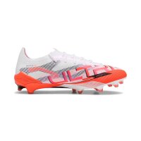 Puma Ultra 5 Ultimate FG/AG Fußballschuh weiß/rot 44