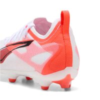 Puma Ultra 5 Pro FG/AG Kinderfußballschuh weiß/rot 35,5