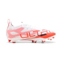 Puma Ultra 5 Pro FG/AG Kinderfußballschuh weiß/rot 37
