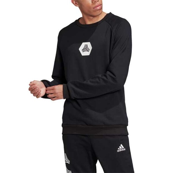 adidas Tango Logo Sweatshirt schwarz/weiß