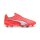 Puma King Ultimate FG/AG Fußballschuh rot/weiß 44,5