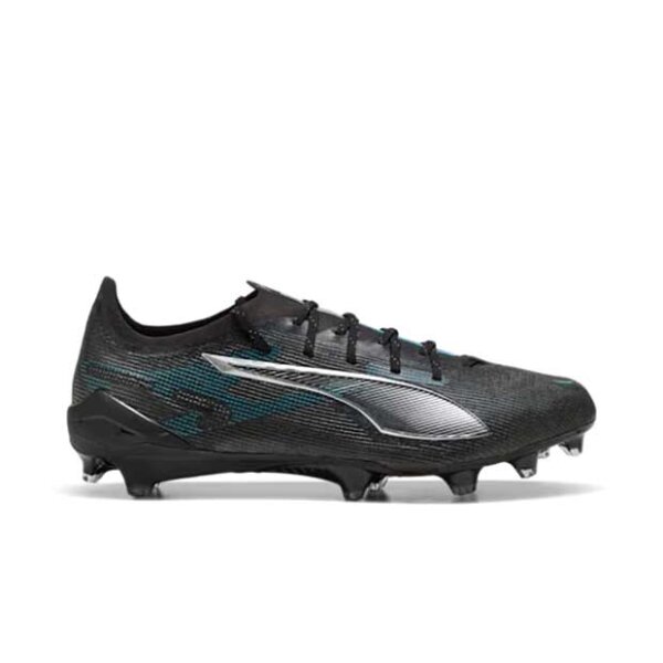 Puma Ultra 5 Ultimate FG/AG Fußballschuh schwarz/silber 42
