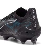 Puma Ultra 5 Ultimate FG/AG Fußballschuh schwarz/silber 46