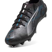 Puma Ultra 5 Ultimate FG/AG Fußballschuh schwarz/silber 46