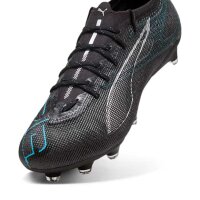 Puma Ultra 5 Pro FG/AG Fußballschuh schwarz/silber 42,5
