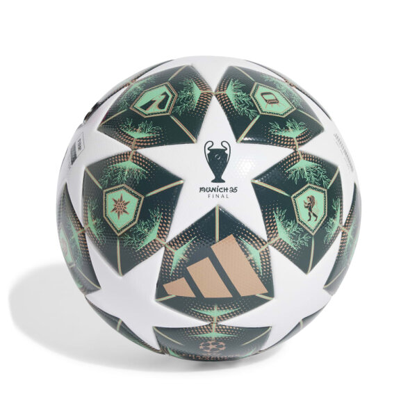 adidas UCL League Trainingsball weiß/grün 4