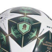 adidas UCL League Trainingsball weiß/grün 4