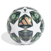 adidas UCL League Trainingsball weiß/grün 4