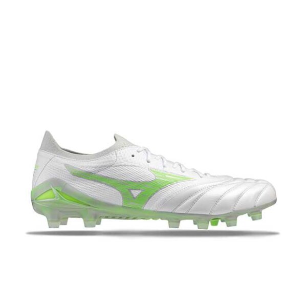 Mizuno Morelia Neo IV Beta Elite FG Fußballschuh weiß/neongrün 44