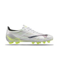 Mizuno Apha II Elite FG Fußballschuh silber/neongrün 44