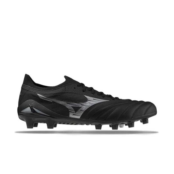 Mizuno Morelia Neo IV Beta Elite MD Fußballschuh schwarz/silber 44,5