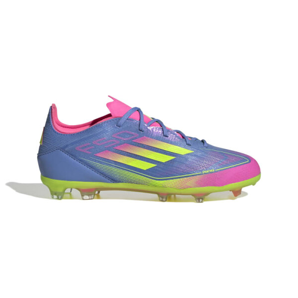 adidas F50 Elite FG Kinderfußballschuh blau/pink 37 1/3