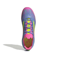 adidas F50 Elite FG Kinderfußballschuh blau/pink 37 1/3